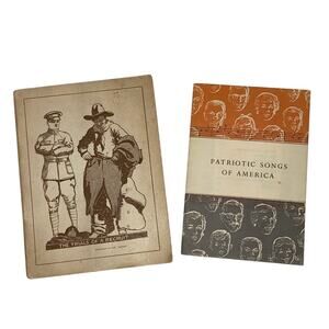 Trials Of A Recruit Sergeant Texas Cassidy 1920 Militaria Vintage Patriotic Song